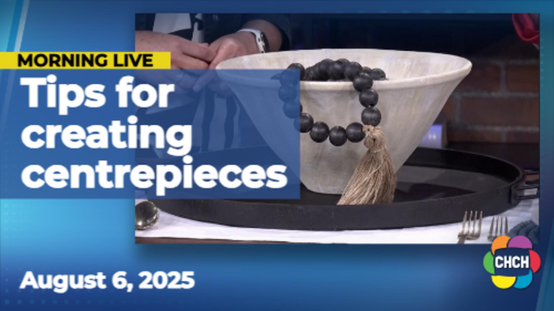 The 3-5-7 rule of styling tables with centrepieces