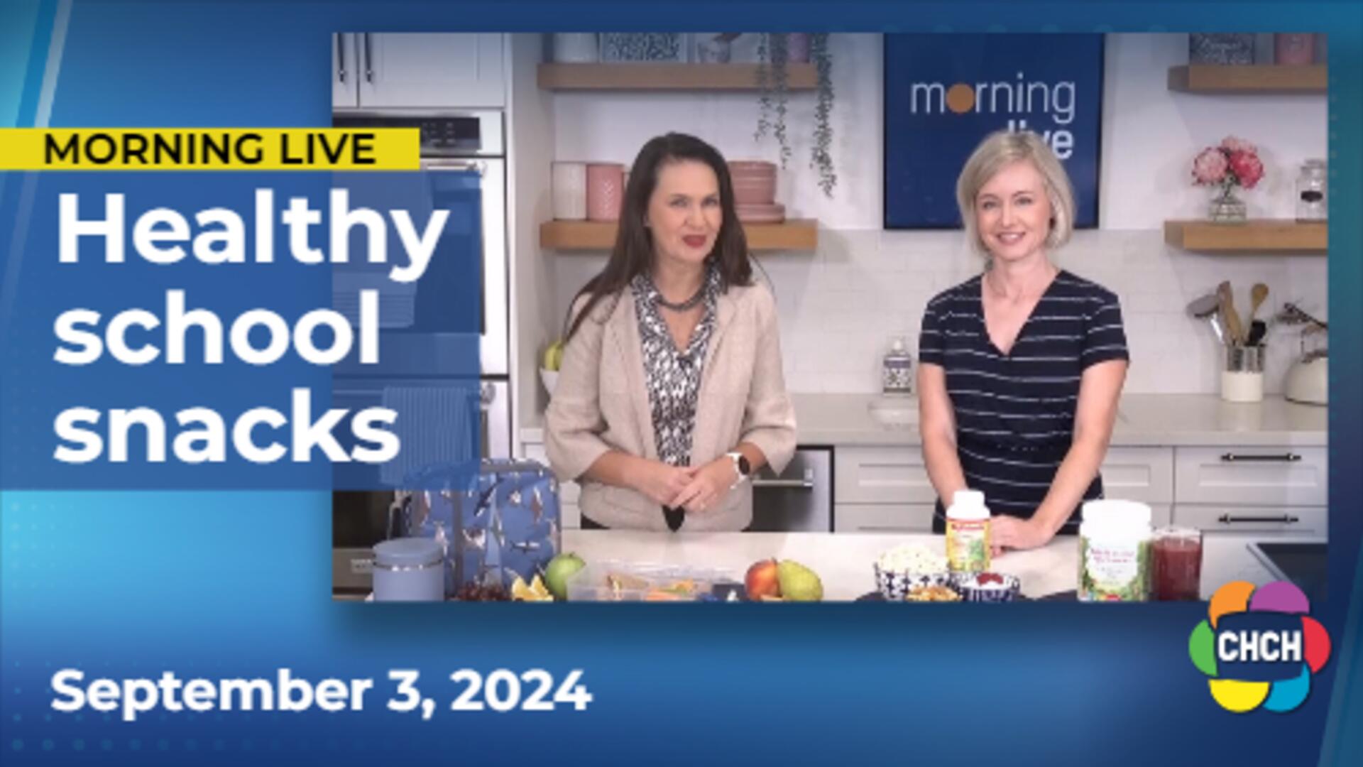 Nutrition ideas for back to school snacks and lunches