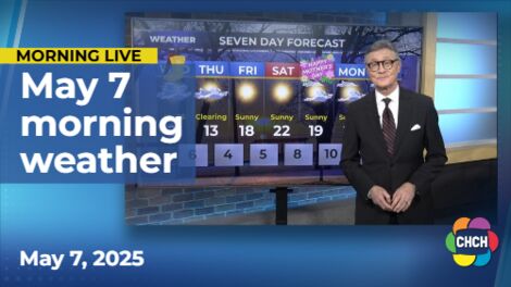 Morning weather forecast for May 7, 2025