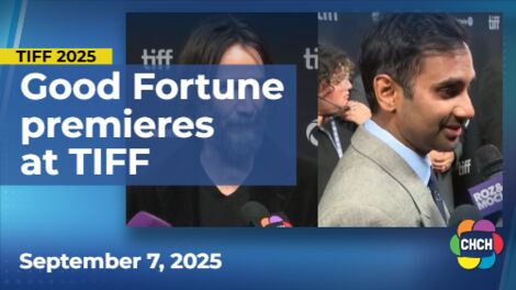 Keanu Reeves and Aziz Ansari bring ‘Good Fortune’ to TIFF red carpet