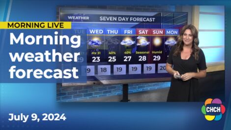 Morning weather forecast for July 9, 2024