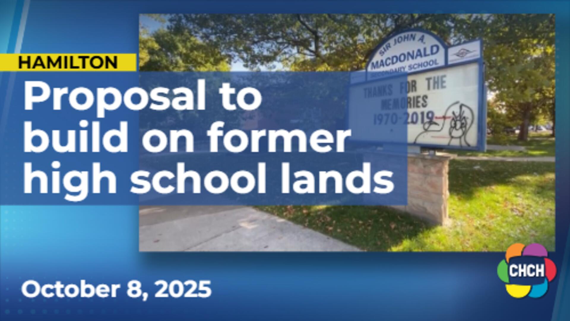 HWDSB makes fifth bid to redevelop former Sir John A. Macdonald site