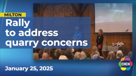 Milton rally urges Premier Ford to address quarry concerns