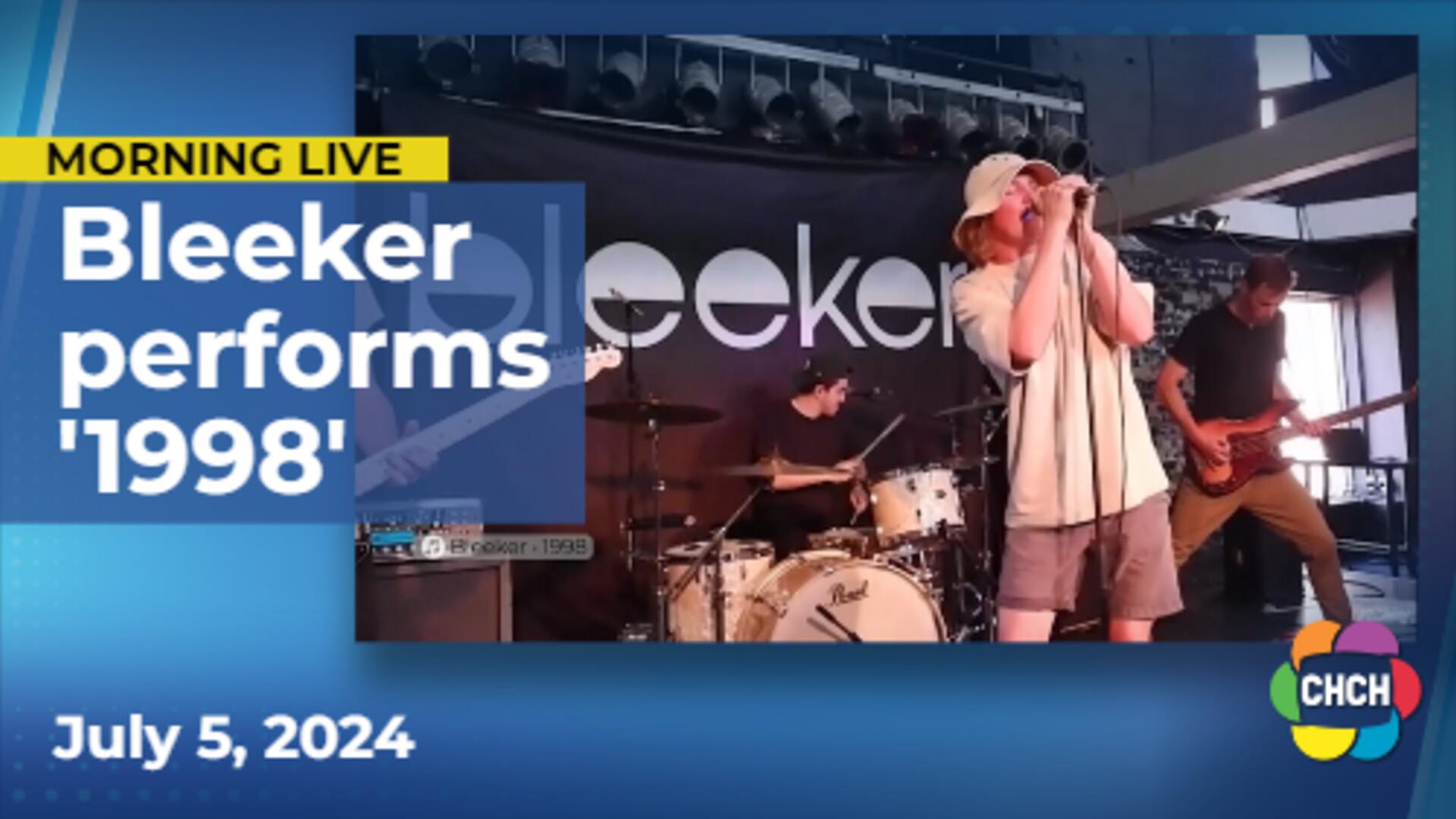 Bleeker performs '1998' on Music Friday