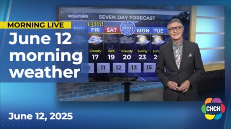 Morning weather update for June 12, 2025