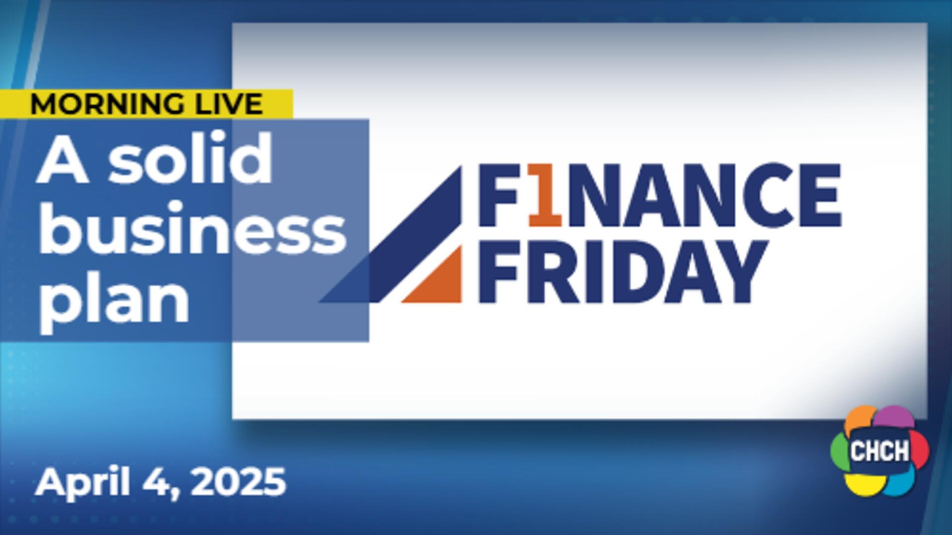 Finance Friday: The importance of creating a solid business plan