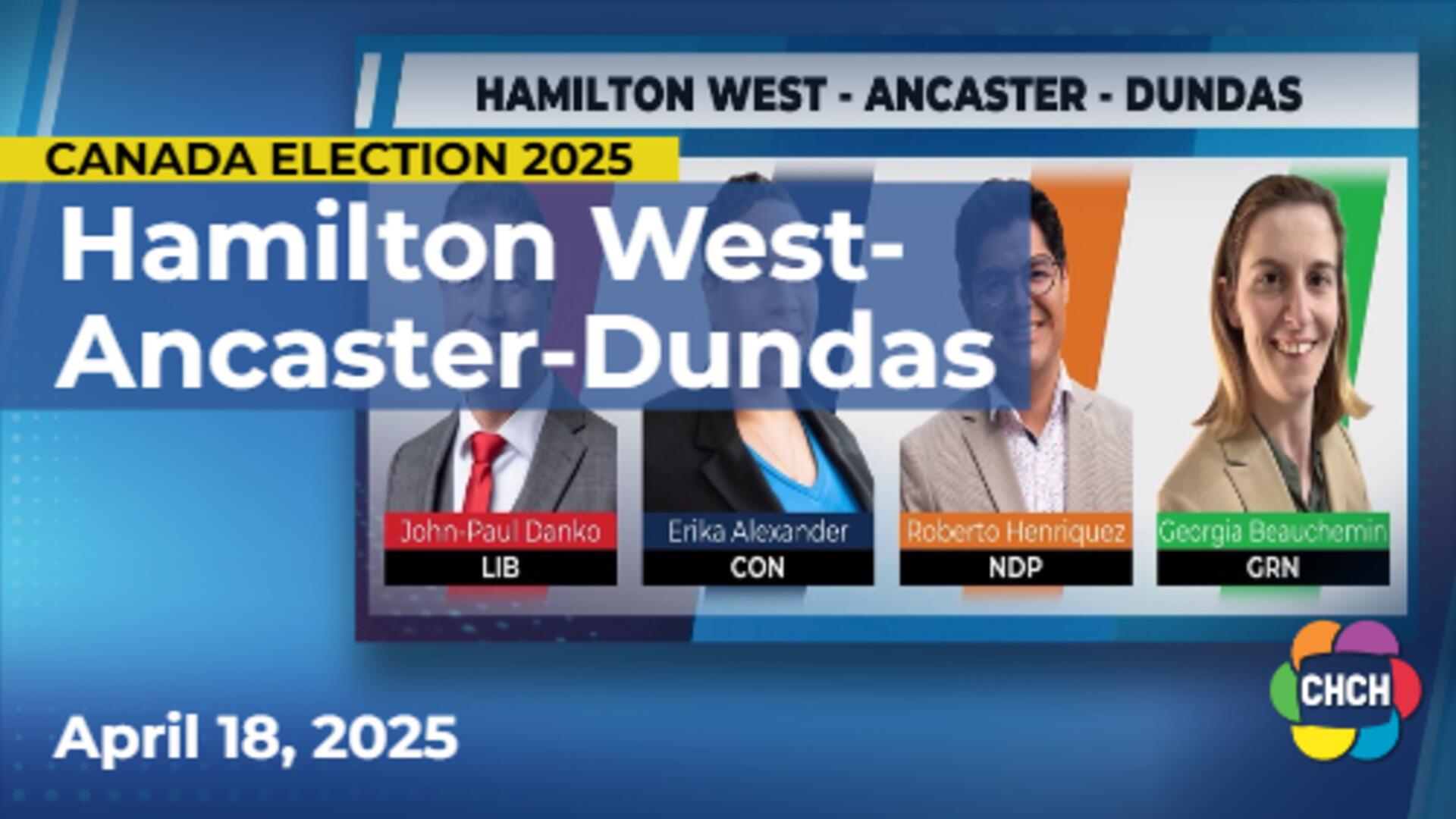 New candidates on Hamilton West-Ancaster-Dundas ballot after Liberal MP steps down