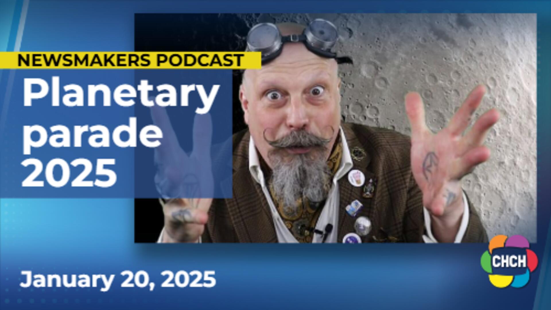 Newsmakers: The Great Orbax on this week's rare 'planetary parade'