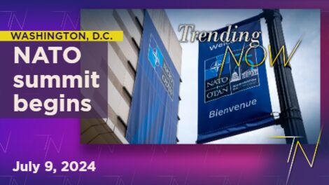 Biden hosts heads of NATO member states in Washington, D.C.