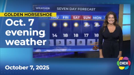 Evening weather forecast for Oct. 7