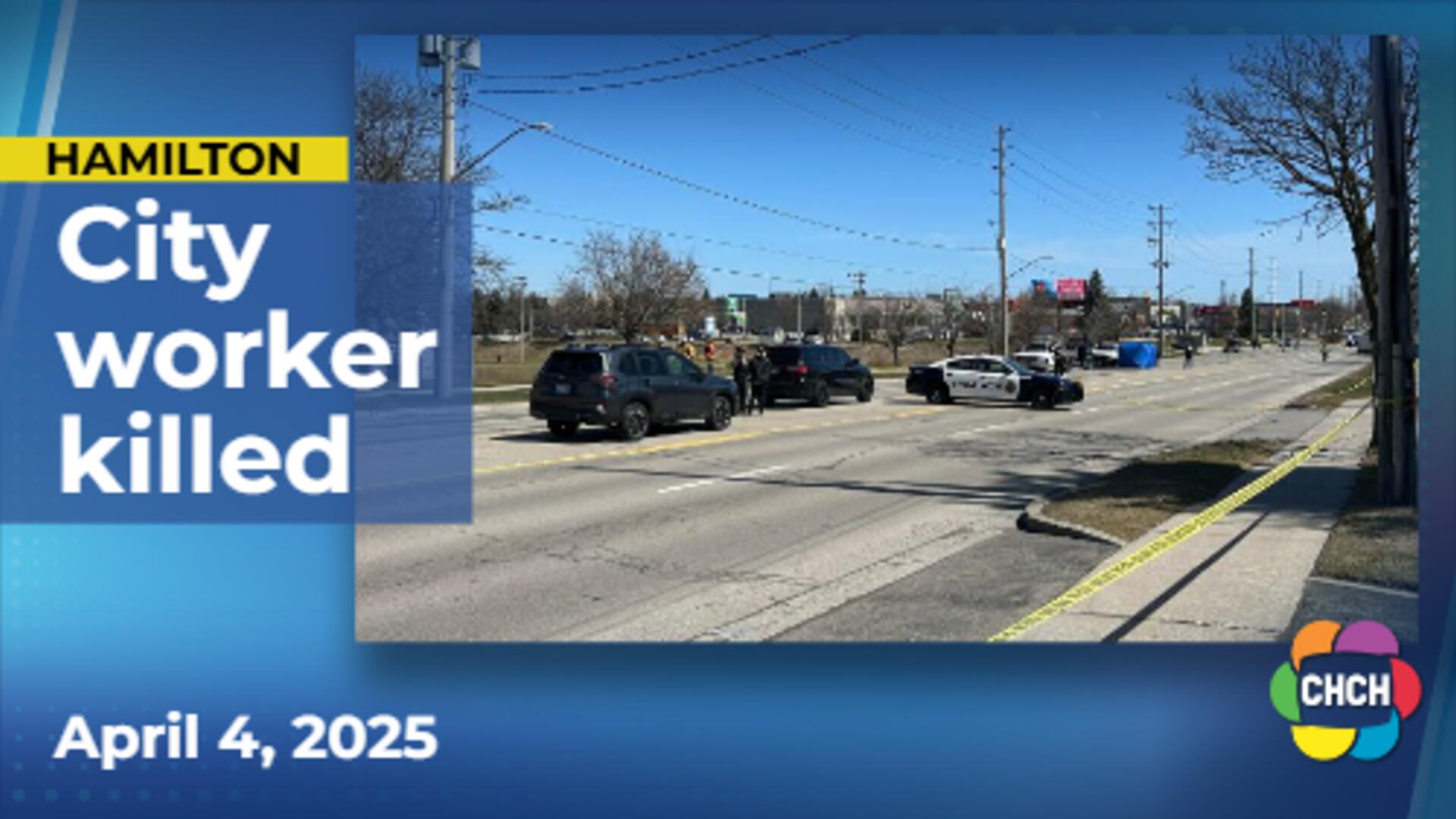 Hamilton city worker struck and killed by vehicle, another injured