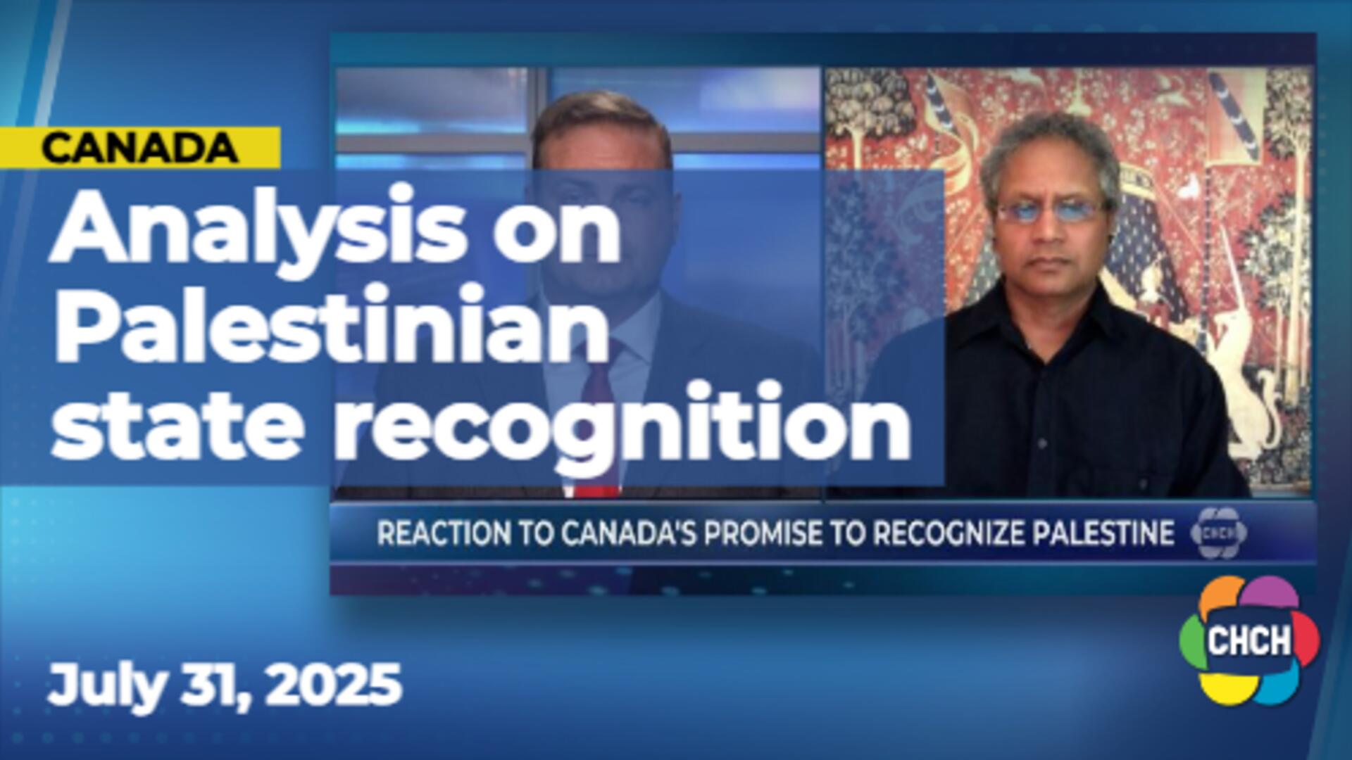 Senior fellow at UofT speaks on Canada's plan to recognize Palestinian state