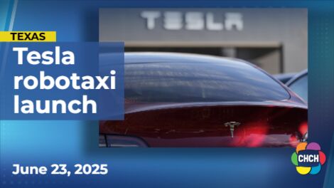 Tesla debuts 10 self-driving robotaxis in Texas