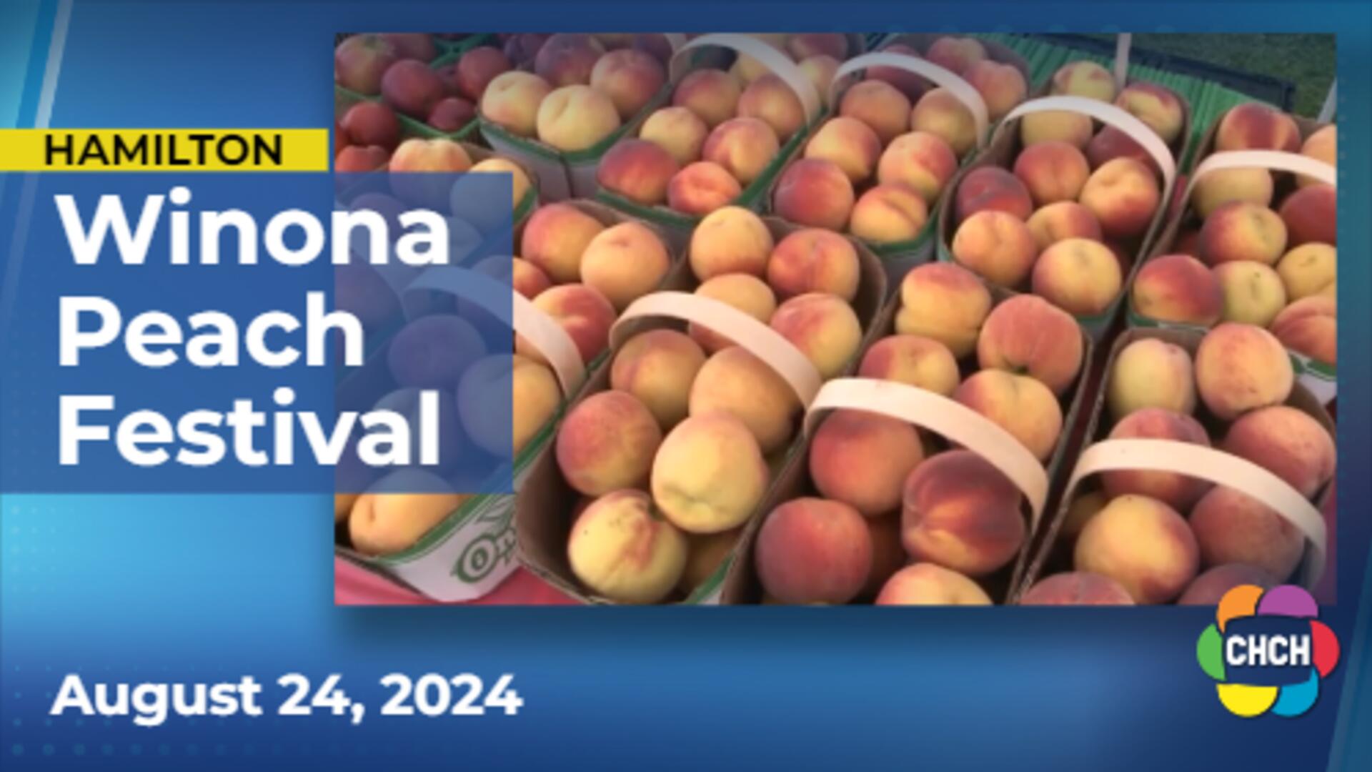 Winona Peach Festival makes a sweet return to Stoney Creek