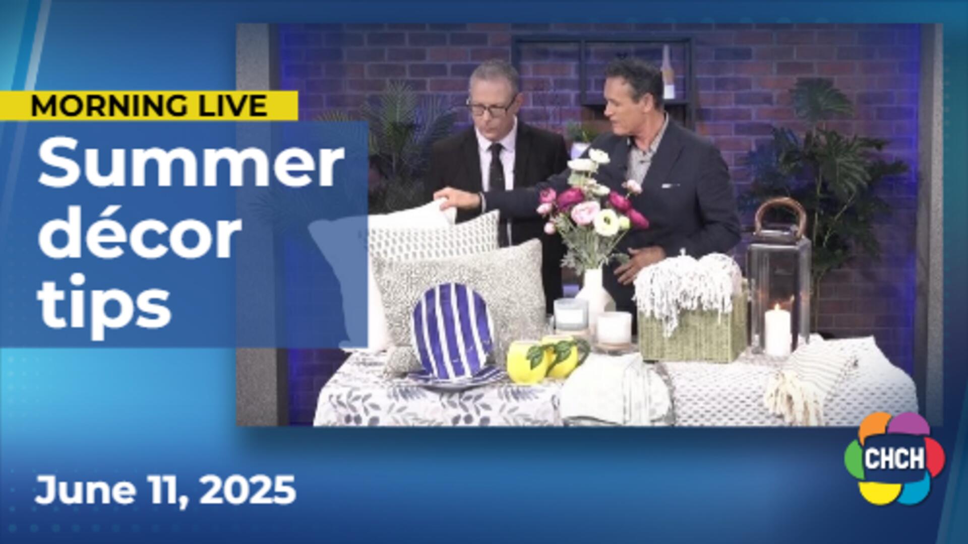 Design tips for summer up your décor