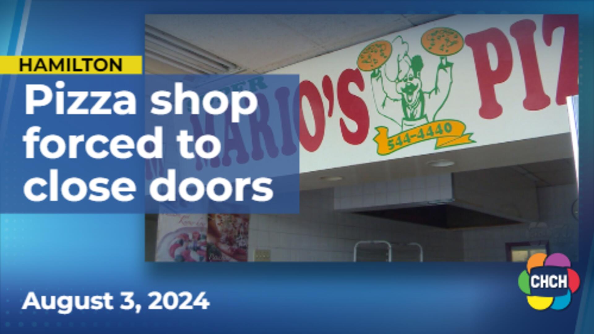 Hamilton pizza shop forced to close doors after 25 years