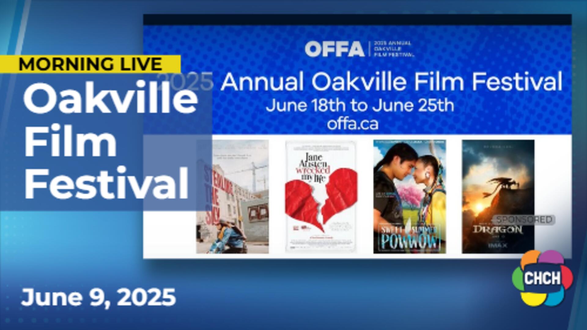 105 films will be at the 2025 Oakville Film Festival