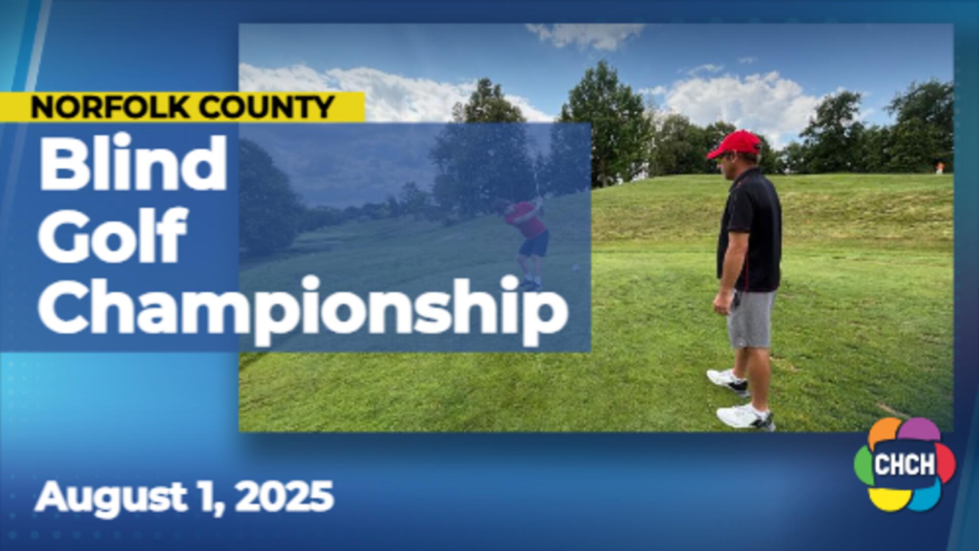 Blind golfers tee off in Simcoe for eight-day international tournament