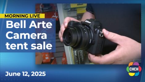 Trade-up or trade-in at the Bell Arte Camera annual Tent Sale