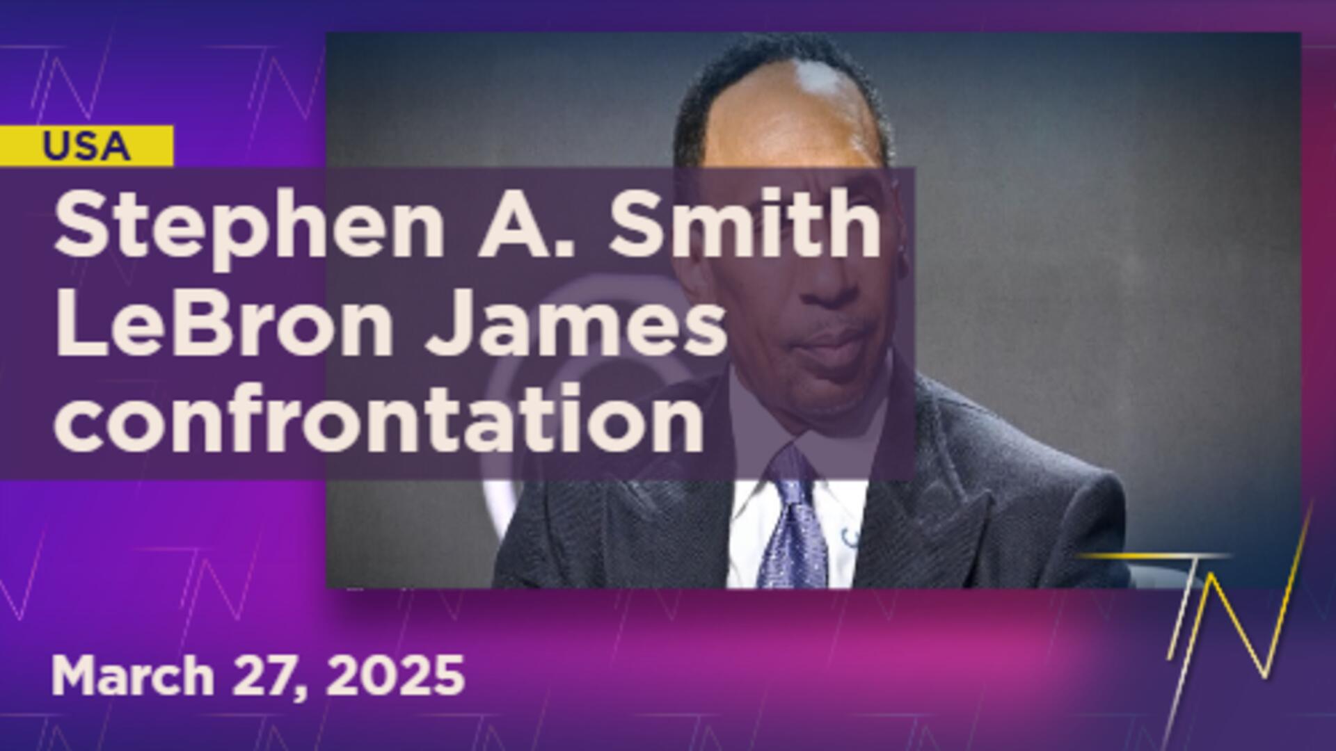 LeBron and Stephen A. Smith's feud escalates after confrontation