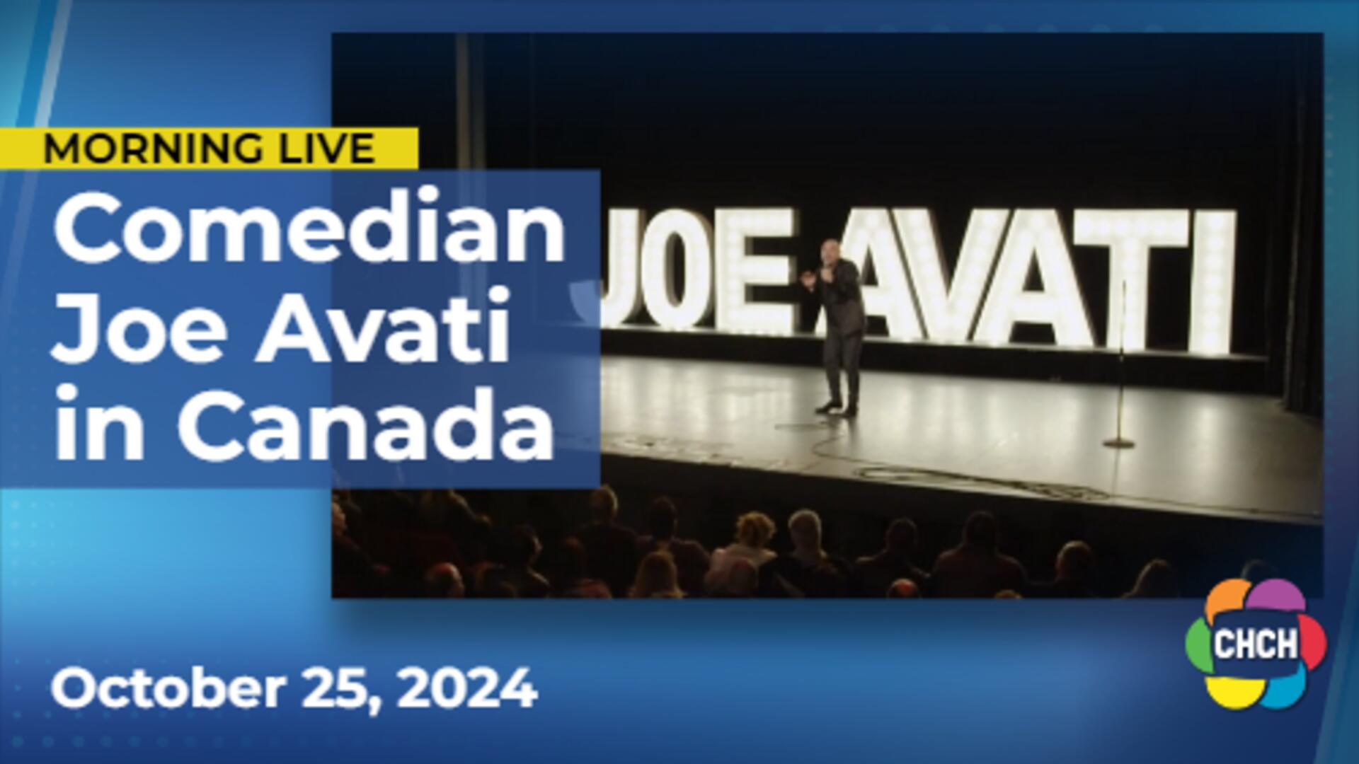 Australian comedian Joe Avati brings his new show to Canada