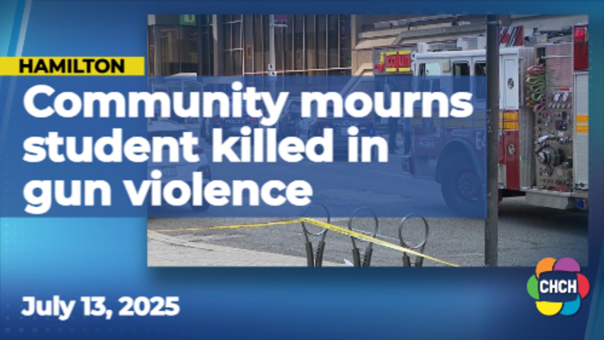 Community mourns student killed in gun violence