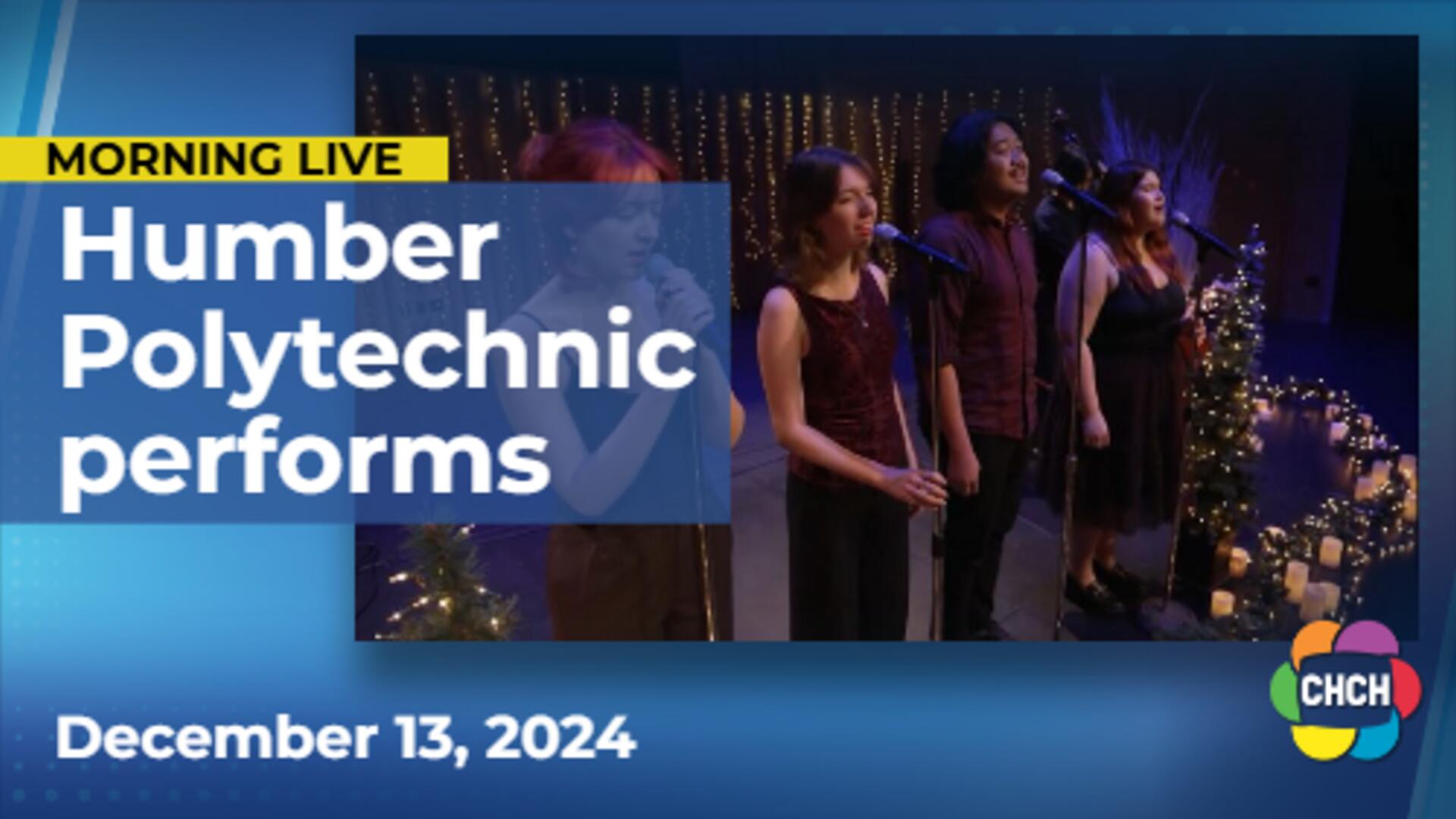 Humber Polytechnic performed 'What the World Needs Now Is Love' on Music Friday
