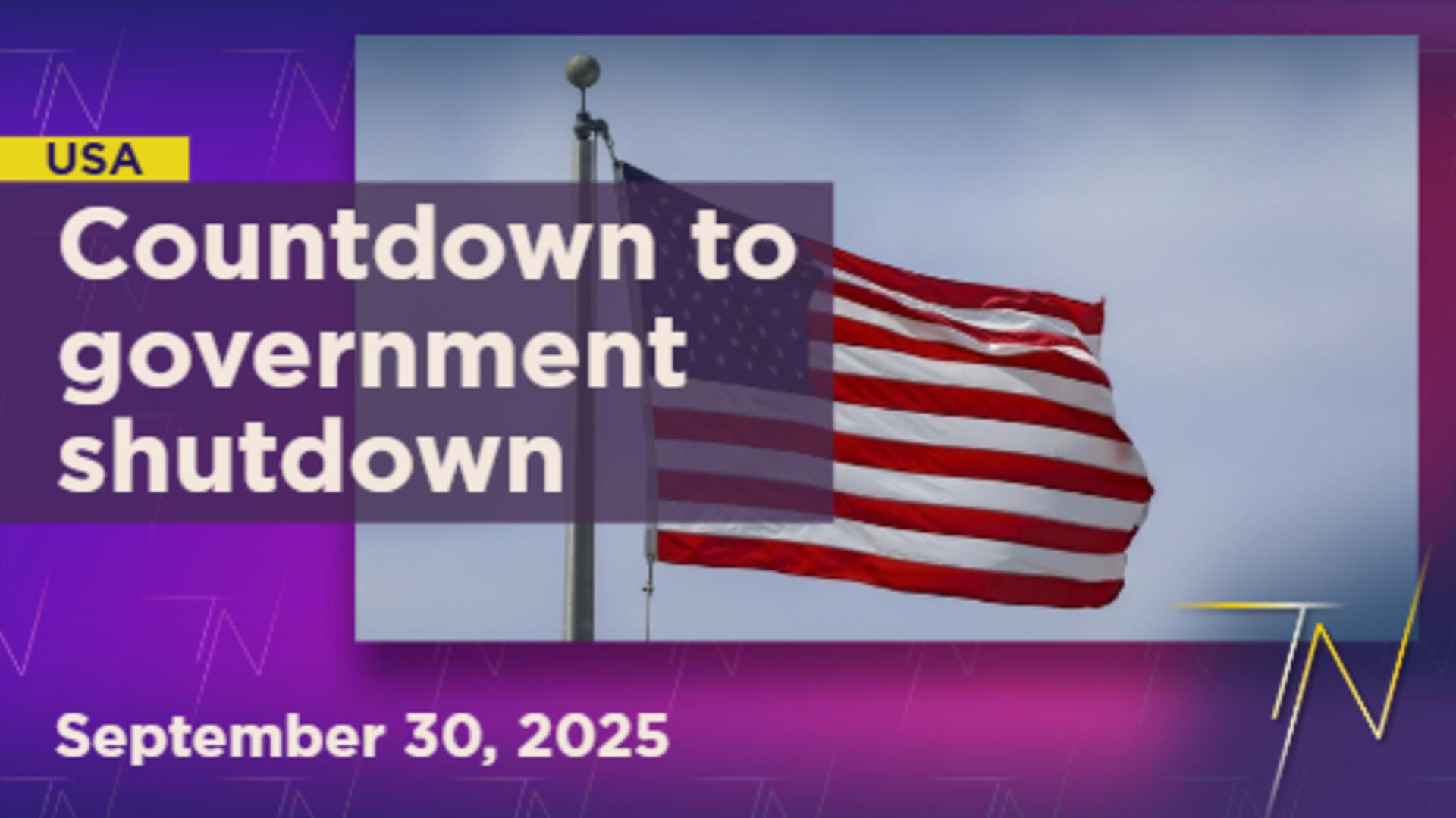 Countdown to U.S. government shutdown unless agreements can be made