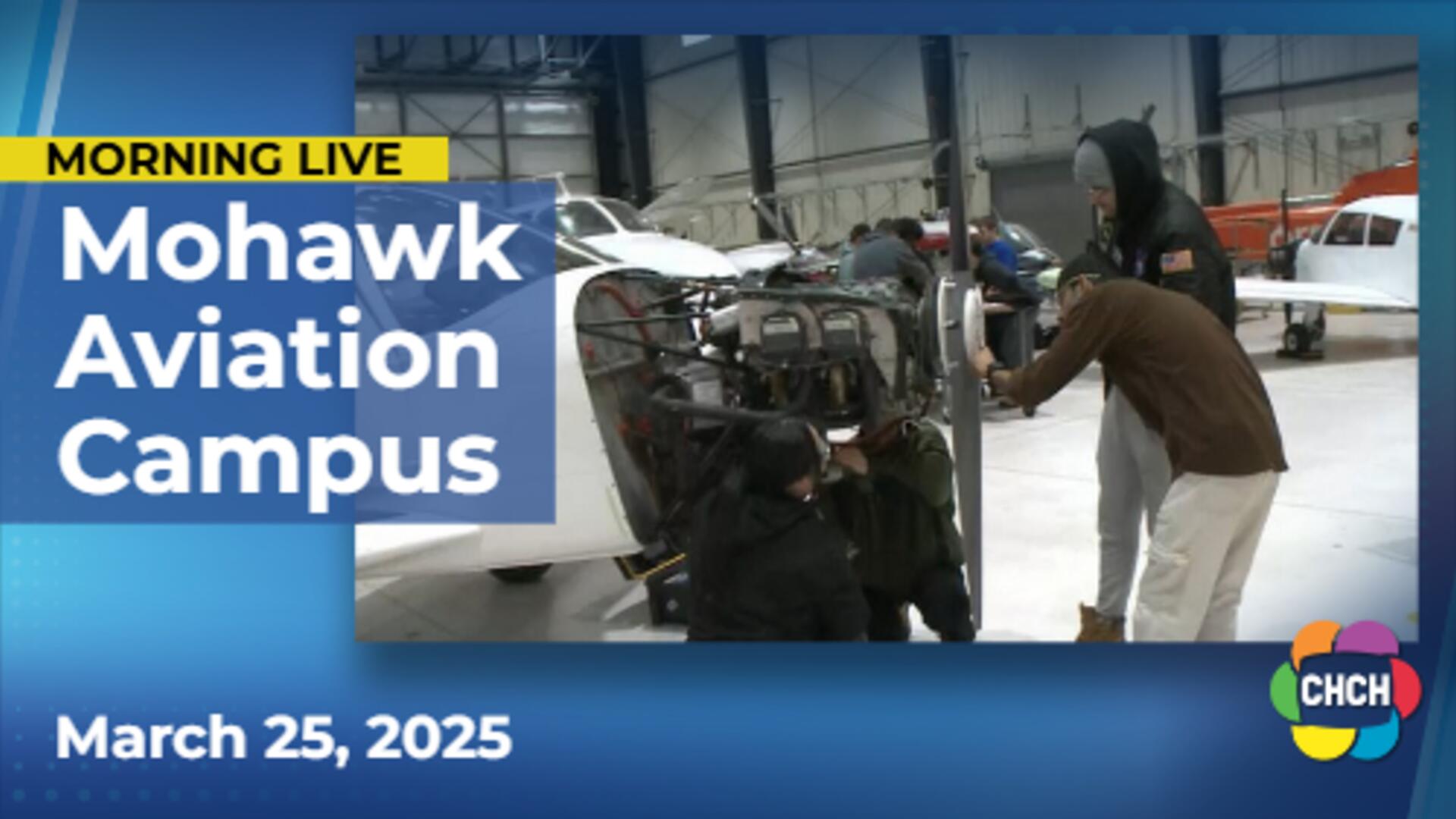 Explore a career in aerospace at Mohawk College Aviation Campus