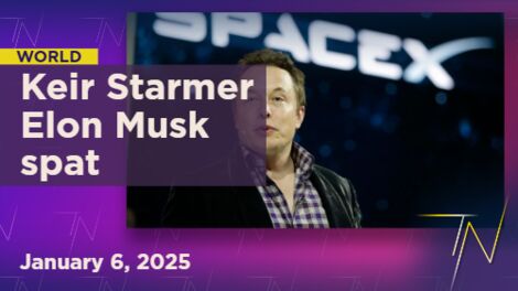 Elon Musk criticizing British PM Sir Keir Starmer