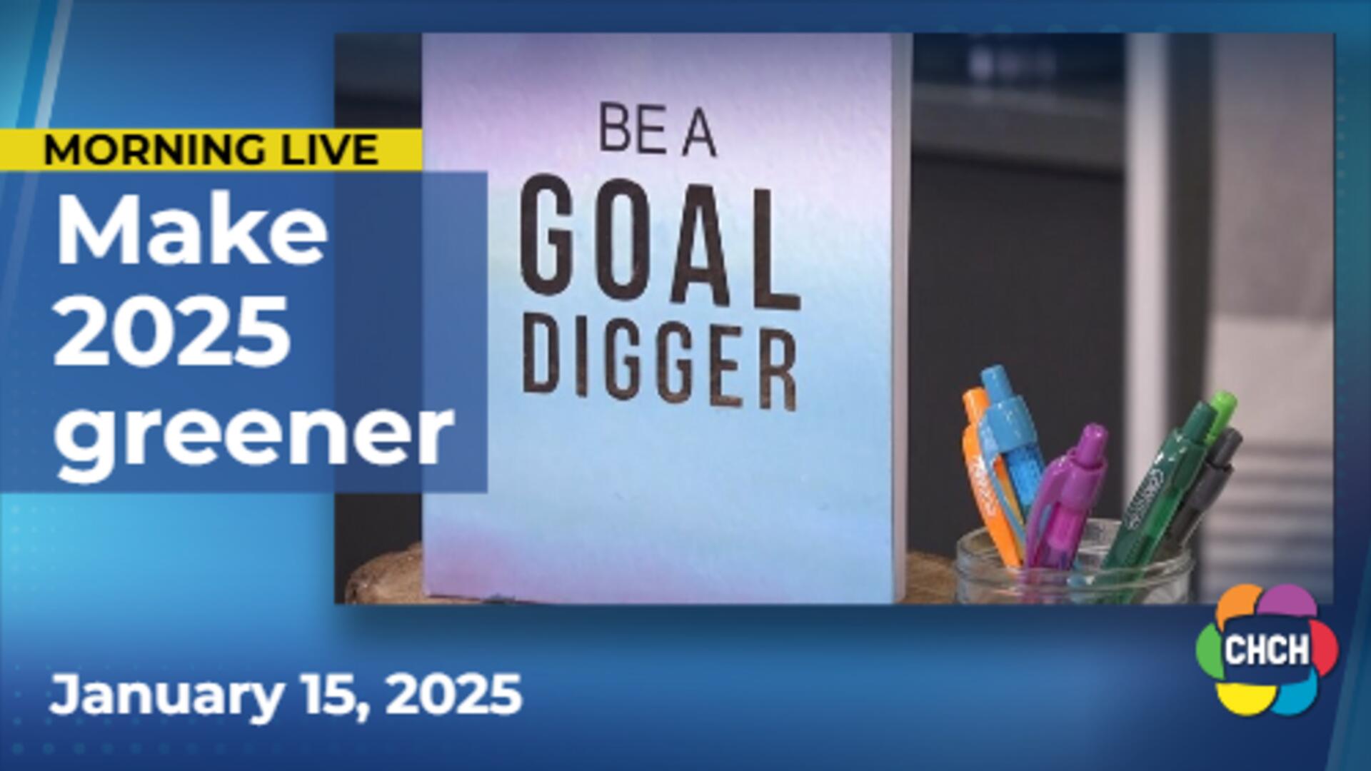 Small ways to make your 2025 greener