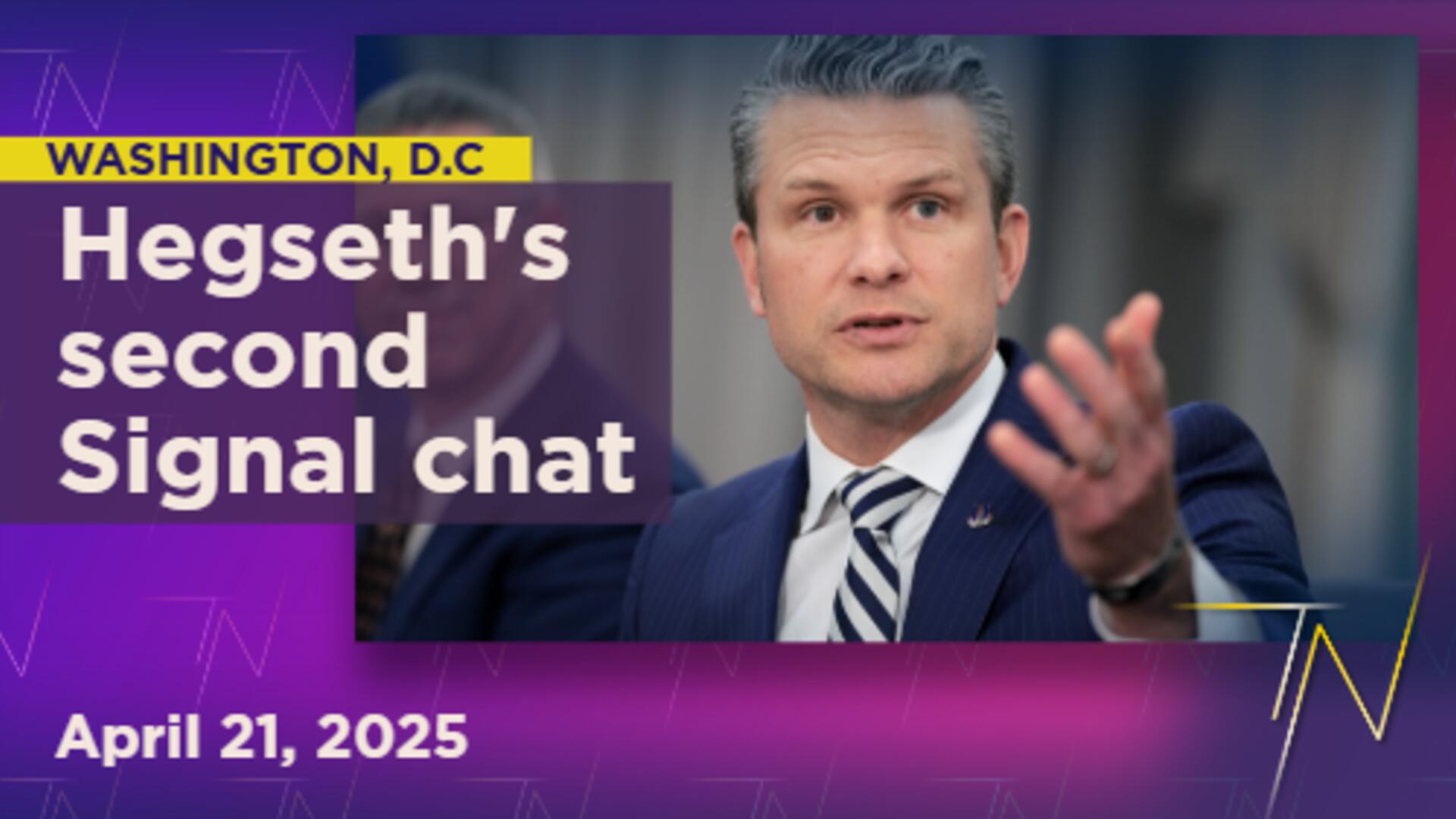 Hegseth on the defence after report of 2nd Signal chat where he shared details of Yemen strike