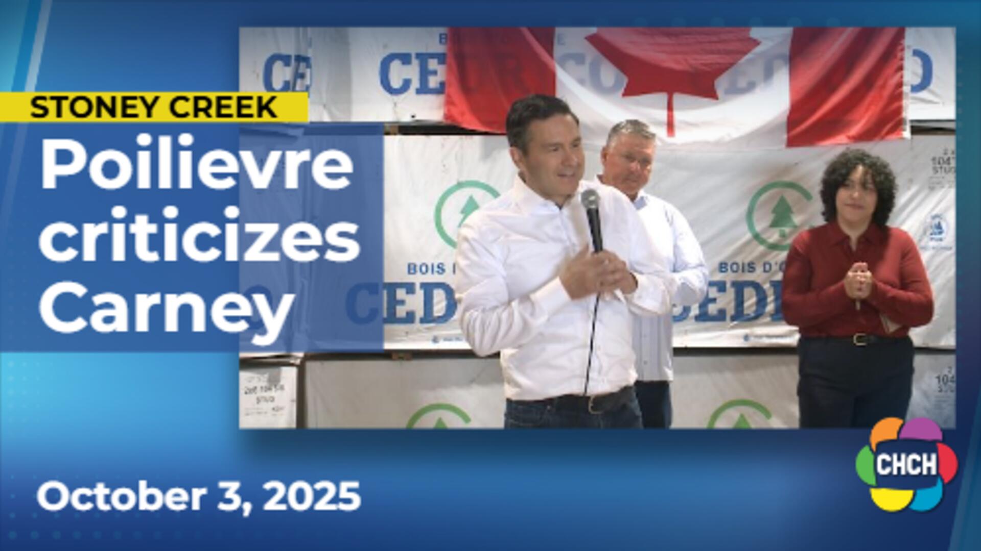 Poilievre highlights Carney's 'defeats' ahead of PM's visit to Washington