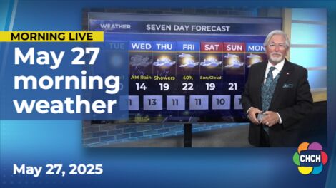 Morning weather forecast for May 27, 2025