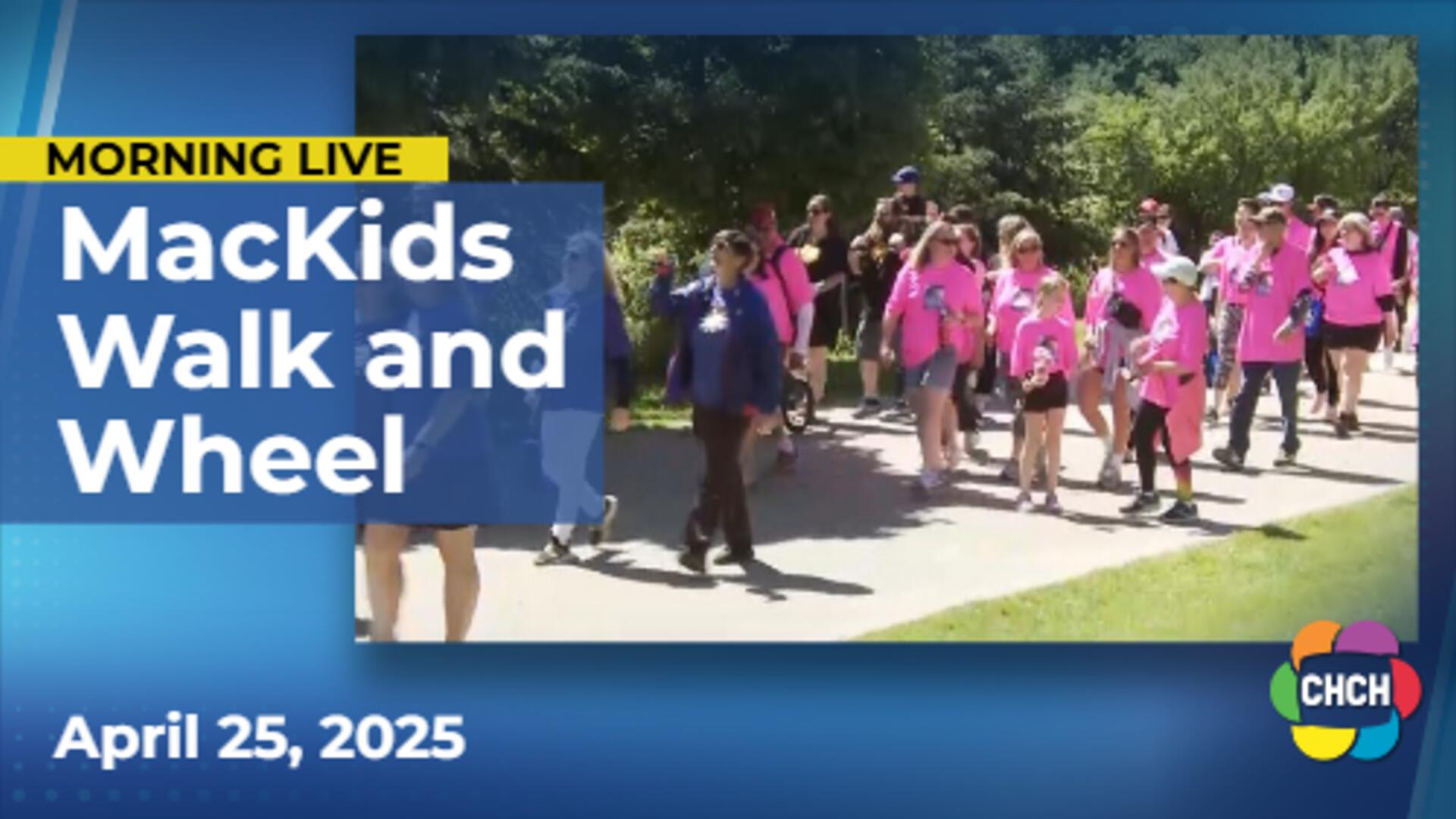 The annual MacKids Walk and Wheel is back