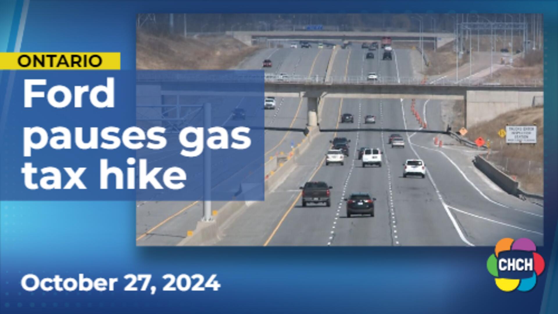 Ontario drivers get relief as Premier Ford pauses gas tax hike