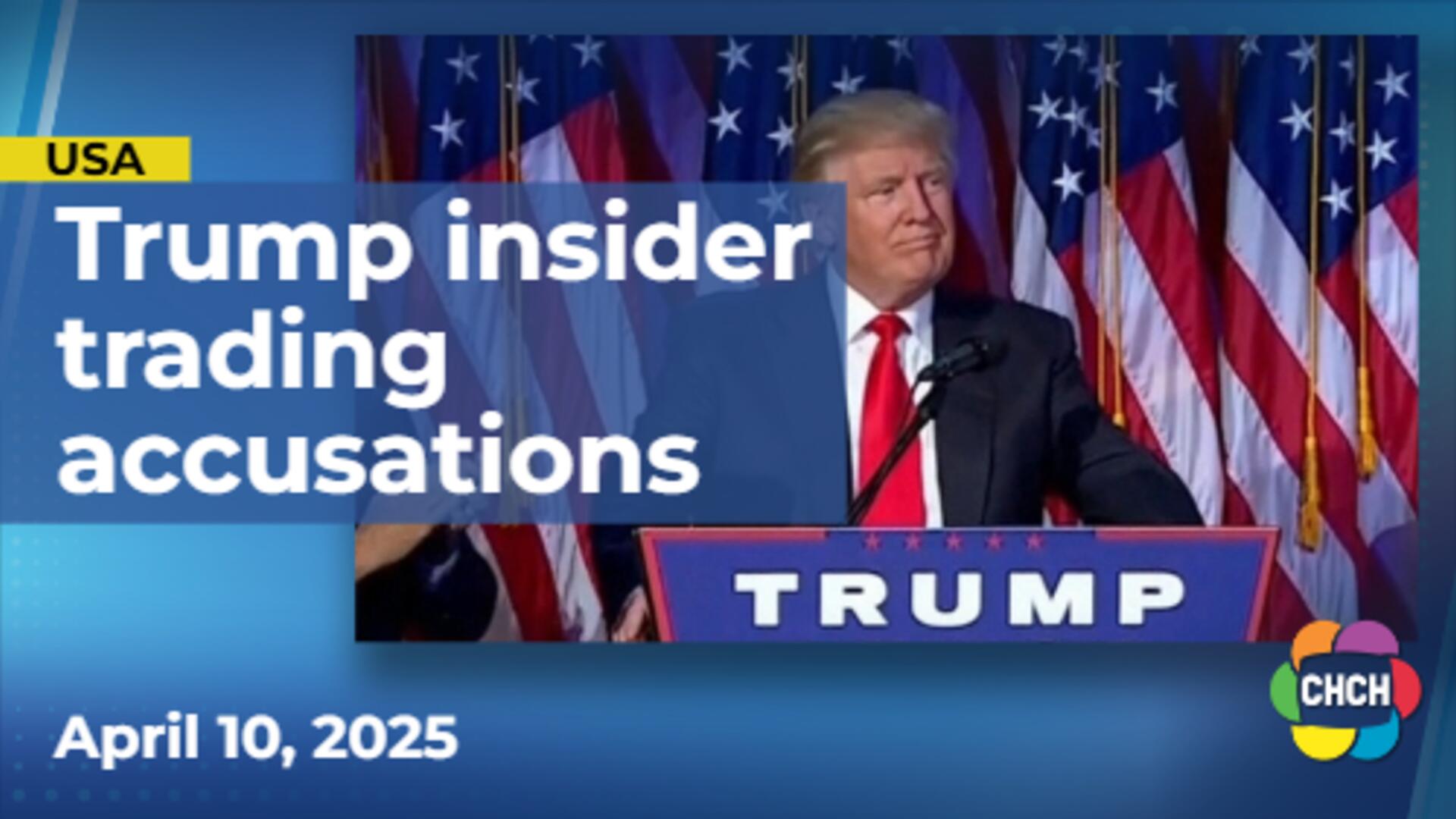 Trump accused of market manipulation after 'great time to buy' post