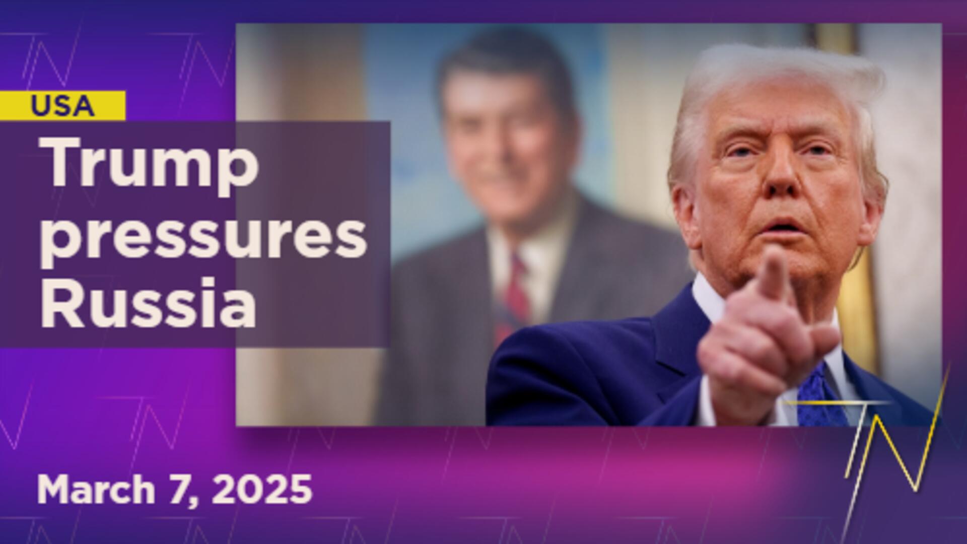 Trump 'strongly considering' new tariffs, sanctions to apply pressure on Russia