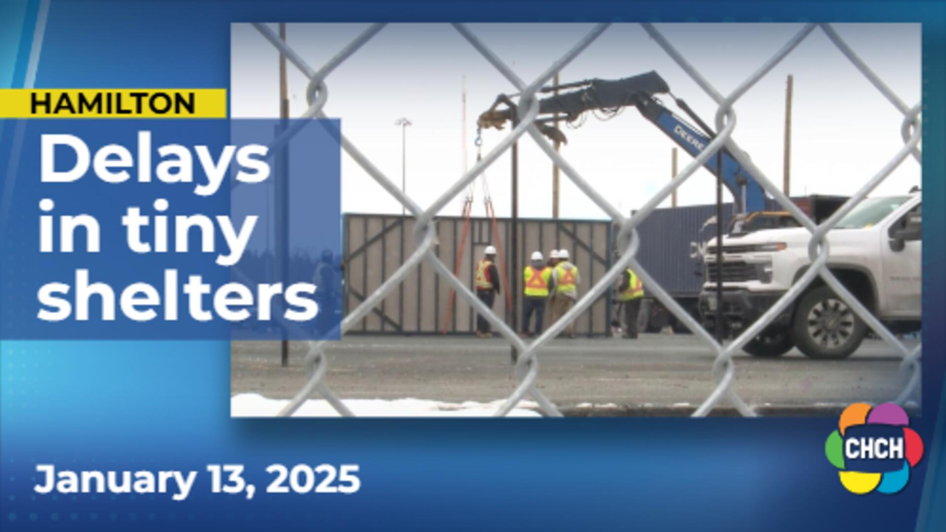 Delayed delivery of Hamilton tiny homes once again leaves people at risk