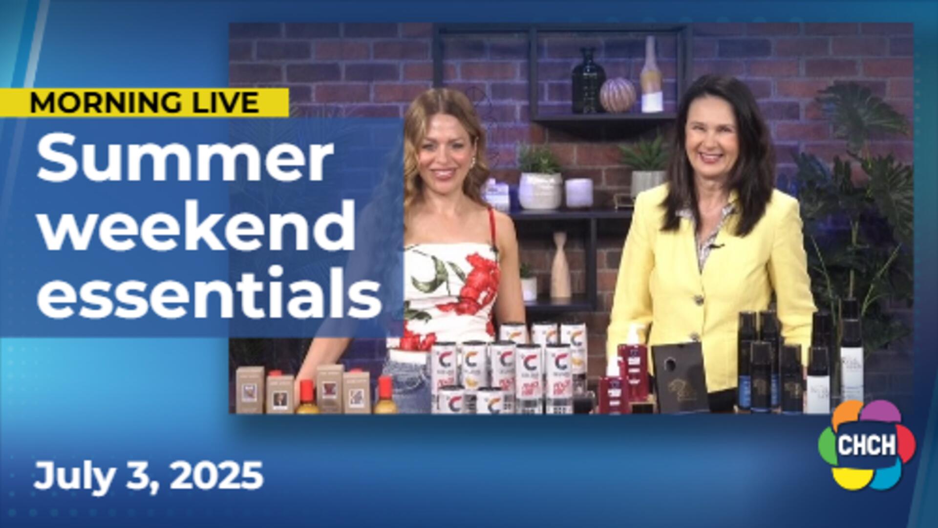 Natalie Sexton's summer weekend essentials