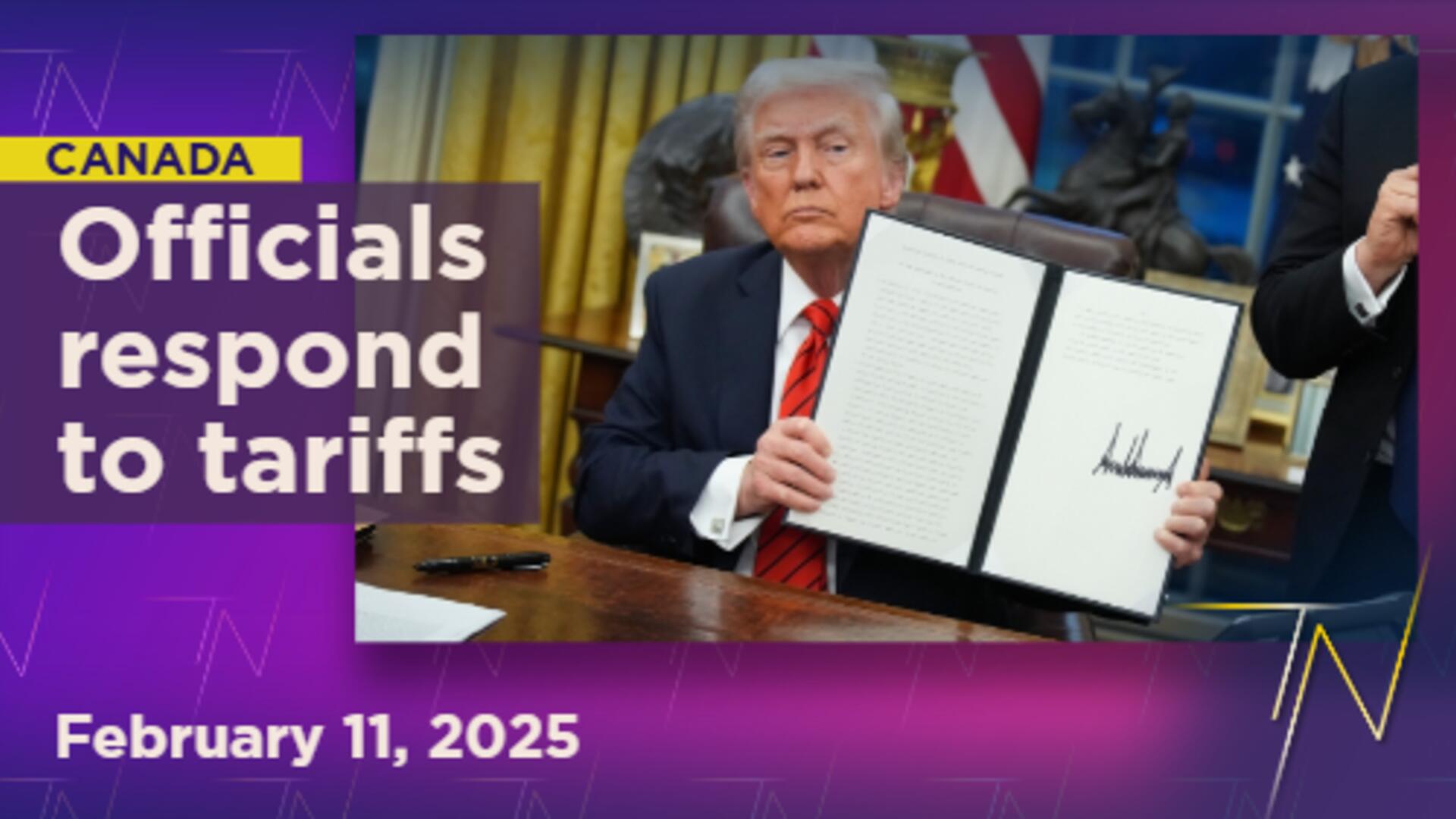 Canadian officials, industry experts respond to newly-imposed tariffs