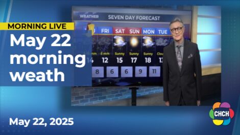 Morning weather forecast for May 22, 2025