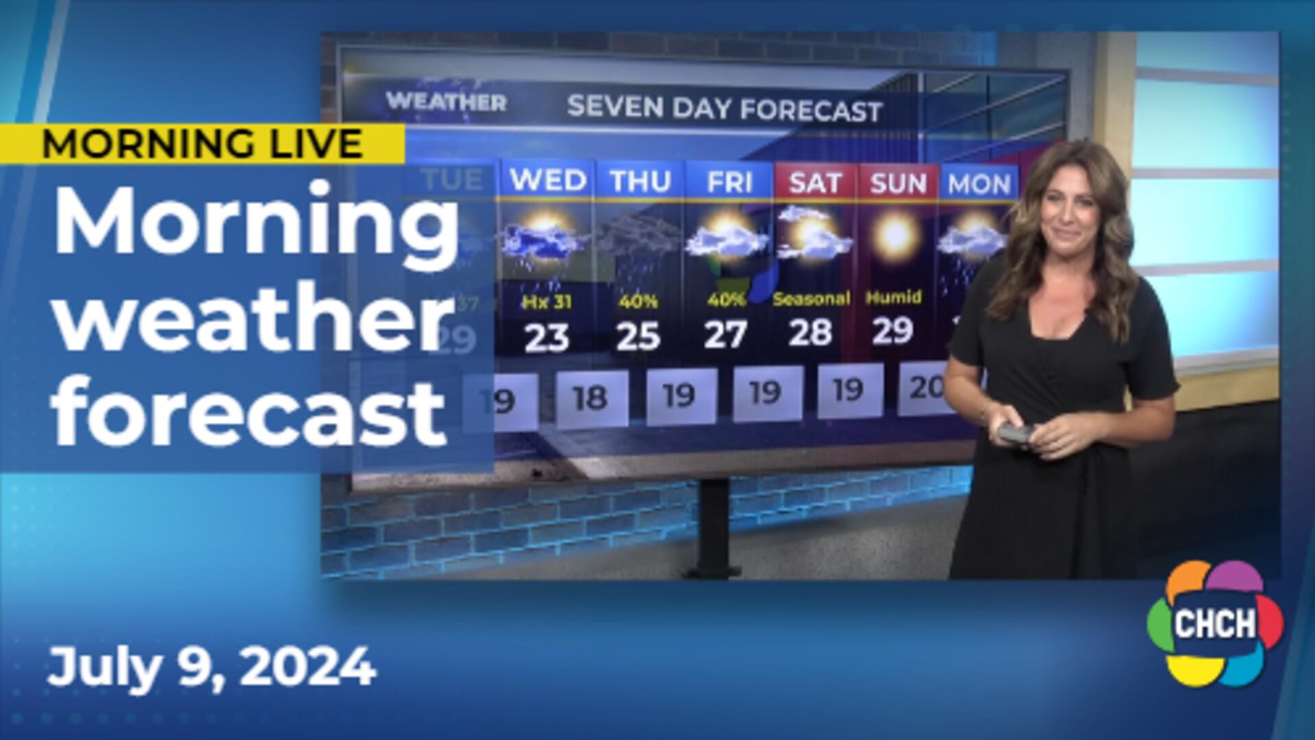 Morning weather forecast for July 9, 2024