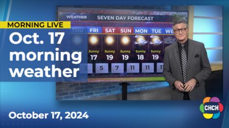 Morning weather forecast for October 17, 2024