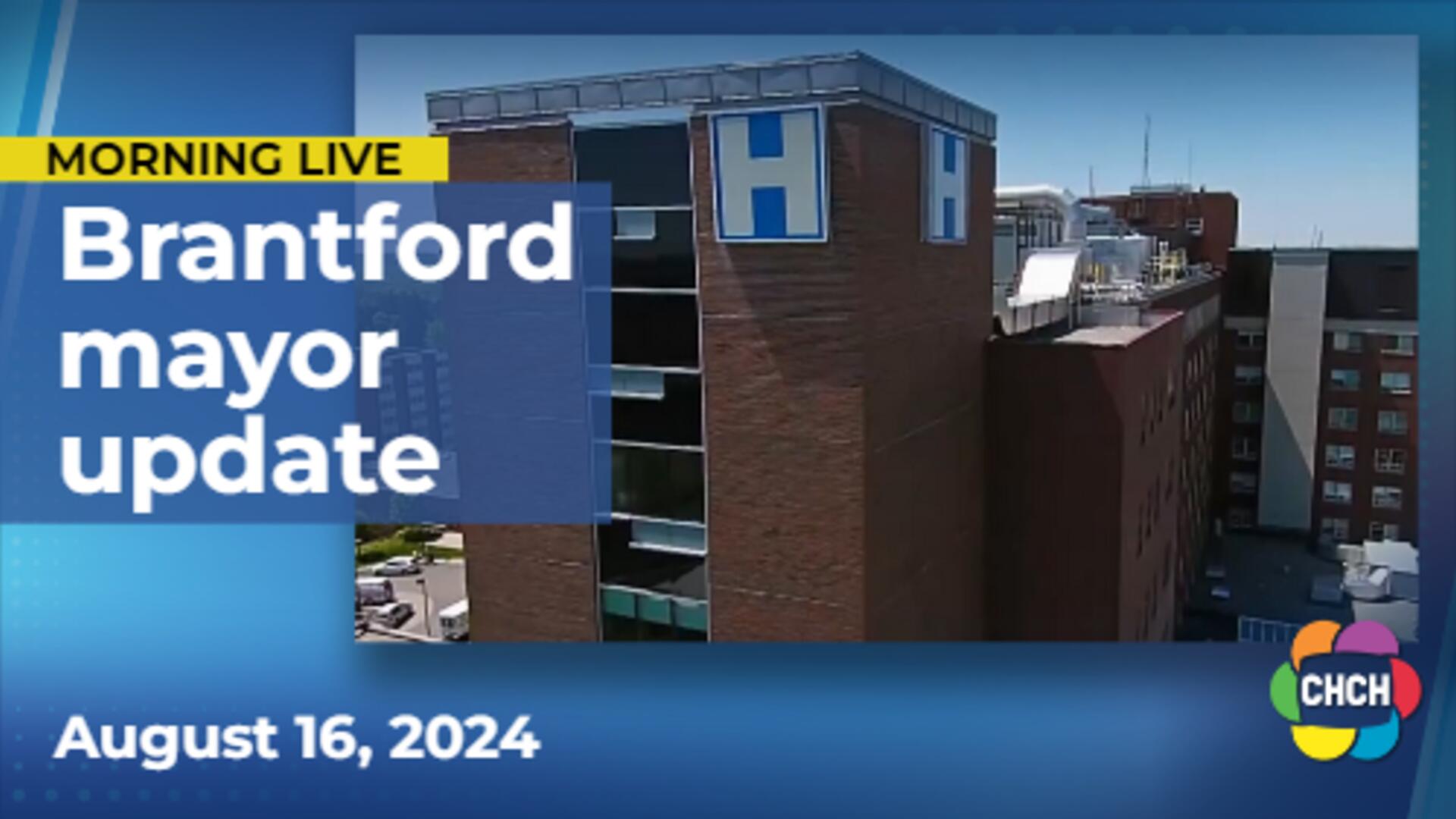 A new hospital is top priority for Brantford mayor