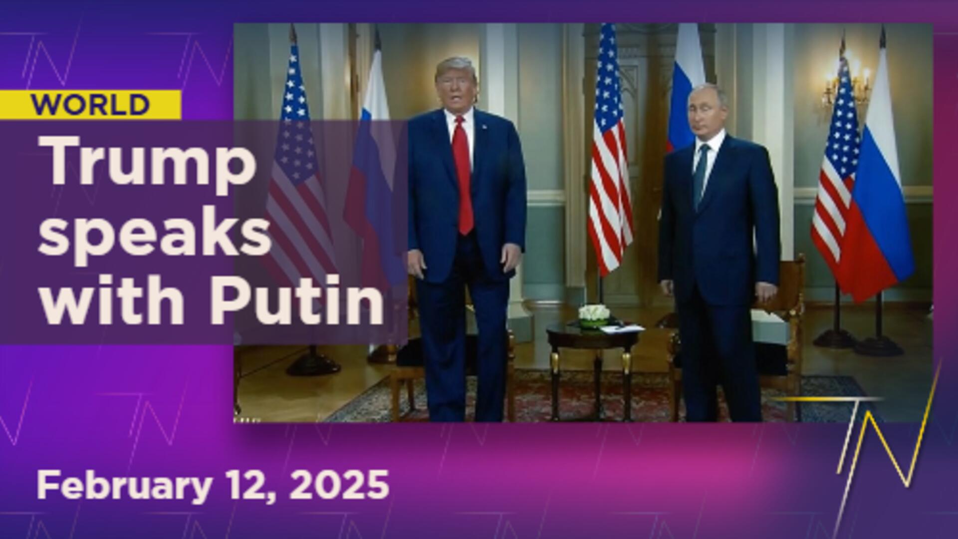 Trump shares talks with Putin and Zelenskyy on key issues