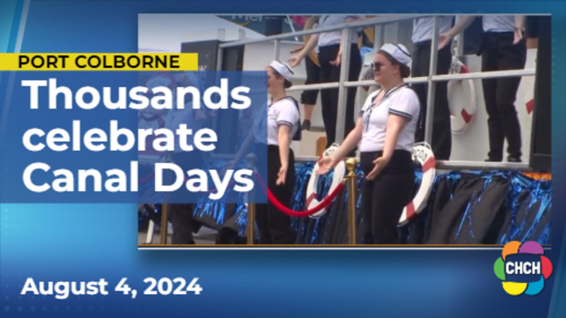 Niagara region celebrates Canal Days Marine Heritage Festival