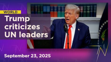 Trump criticizes countries for recognizing Palestinian statehood during UN speech