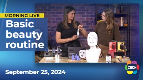 Back-to-basics beauty routine