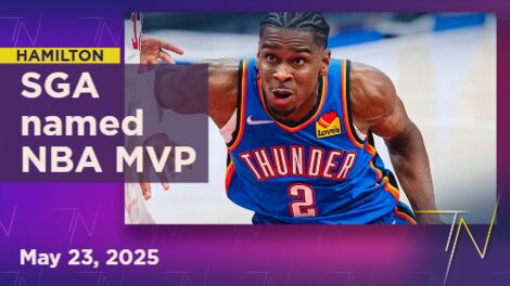 Hamilton's Shai Gilgeous-Alexander named NBA's MVP